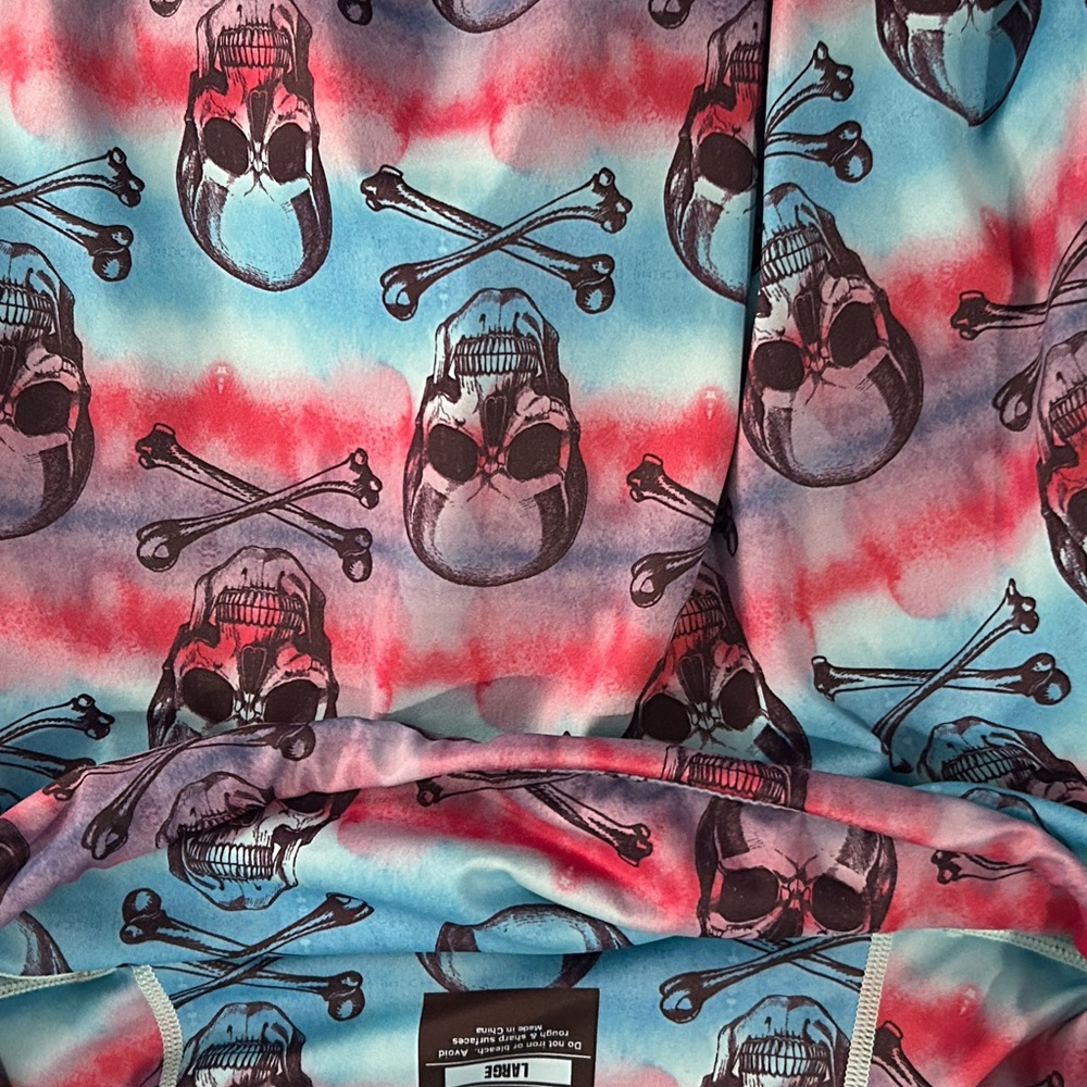 CVG Skulls Skirt with Shorts under in L